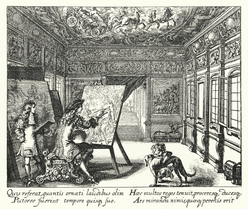 Pintura (grabado) de Romeyn de (after) Hooghe