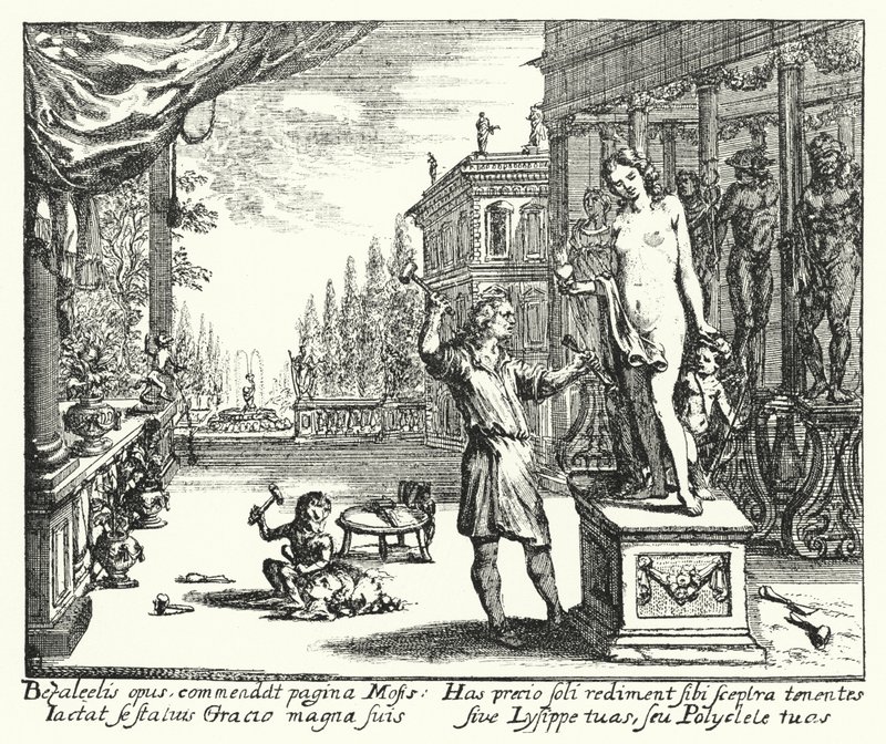 Escultura de Romeyn de (after) Hooghe