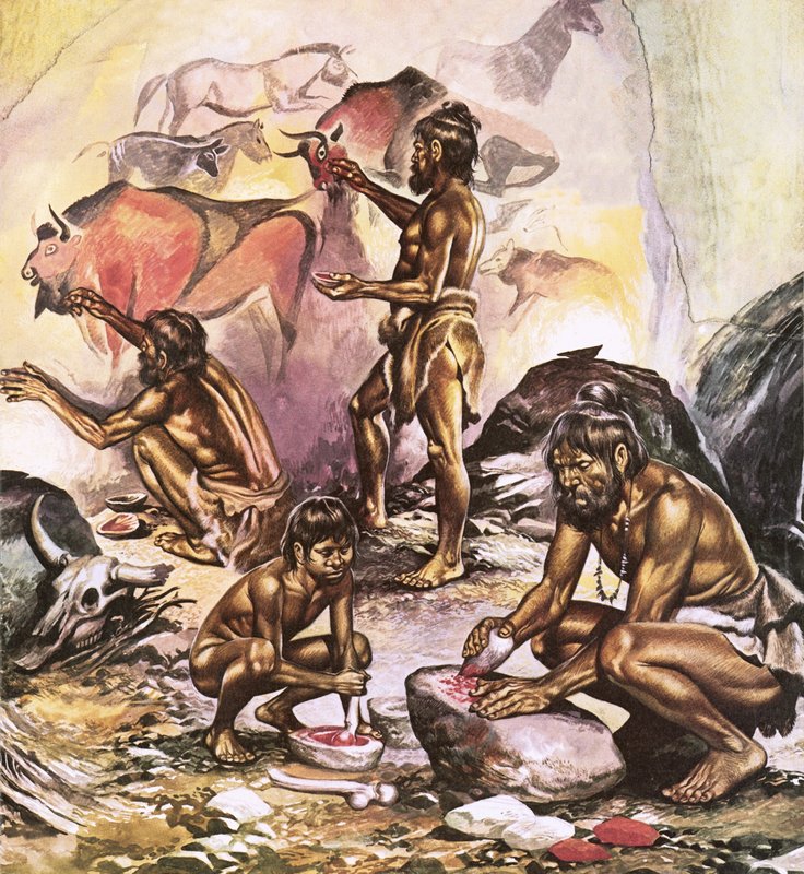 Artistas rupestres de Ron Embleton