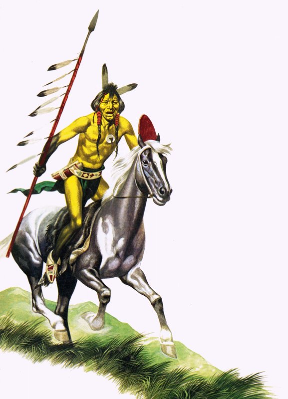 Guerrero cheyenne de Ron Embleton