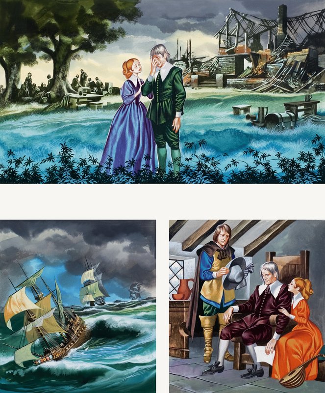 Ilustraciones de cuentos de hadas de Ron Embleton