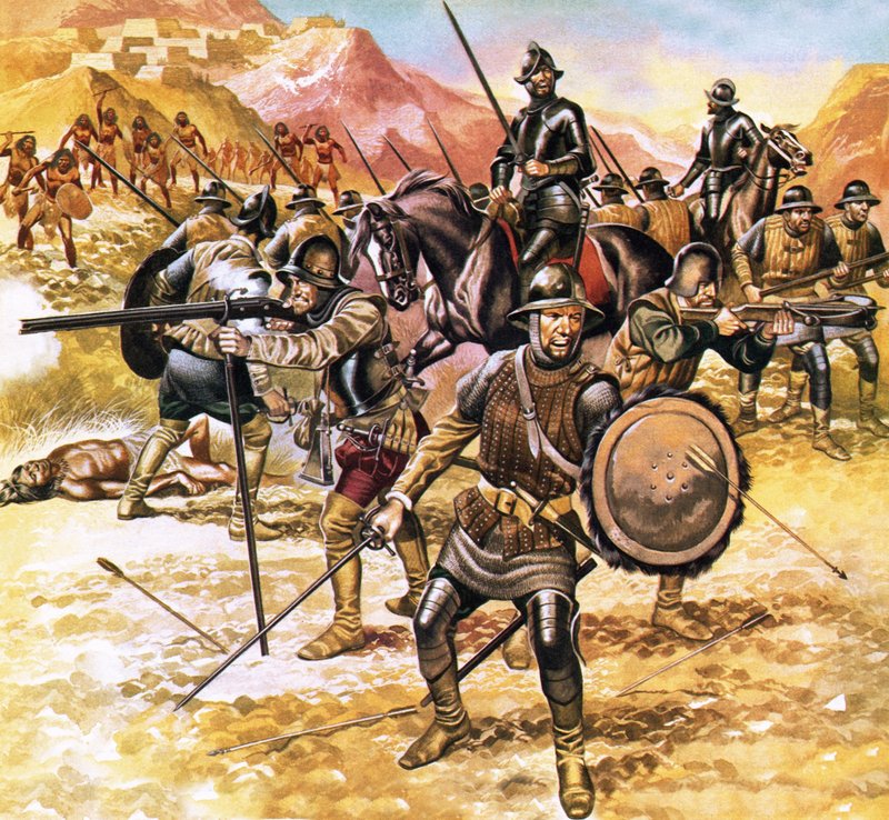 La expedición de Francisco de Coronado al Oeste americano de Ron Embleton