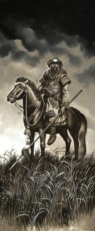 Guerrero mongol de Ron Embleton