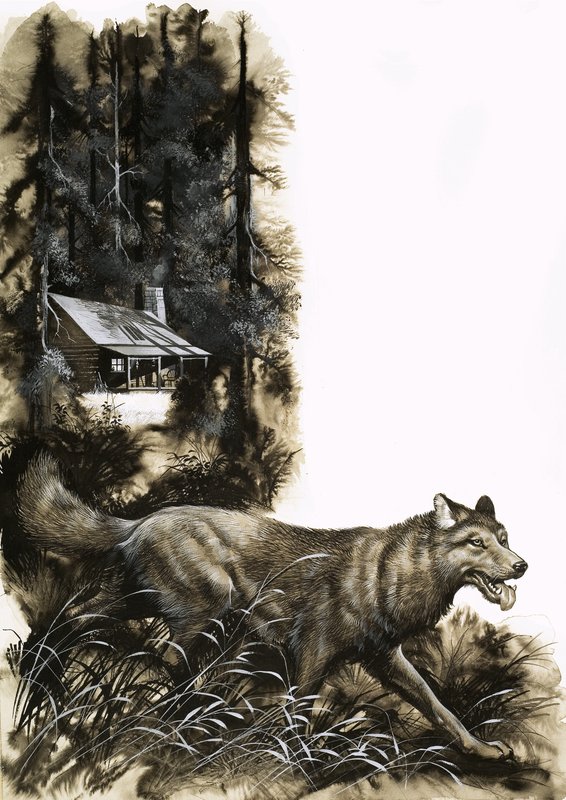 Lobo corredor de Ron Embleton