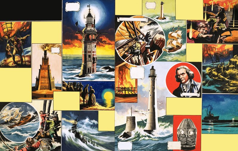 El faro Eddystone de Ron Embleton
