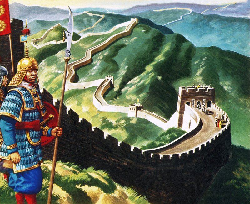 La Gran Muralla China de Ron Embleton