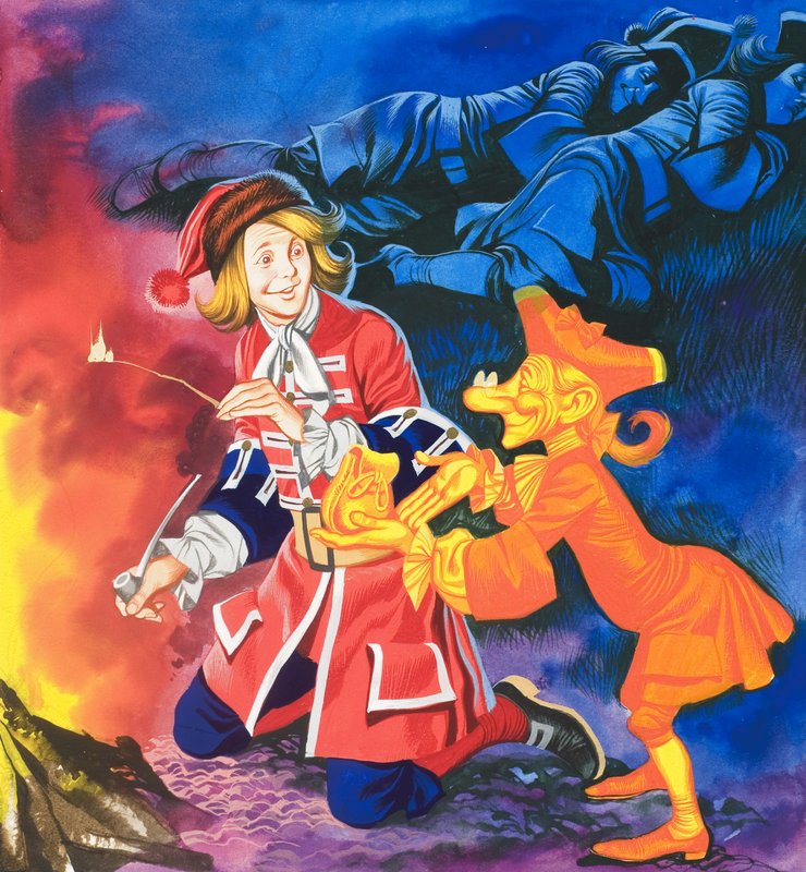 Los tres soldados de Ron Embleton