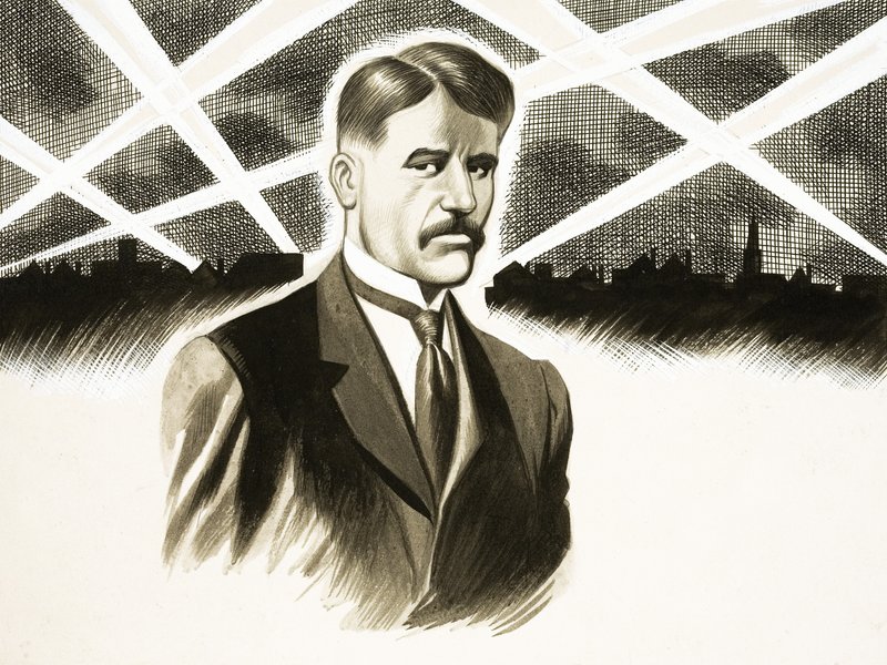 Su diario de la semana: Zeppelin Raids (Arnold Bennett) de Ron Embleton