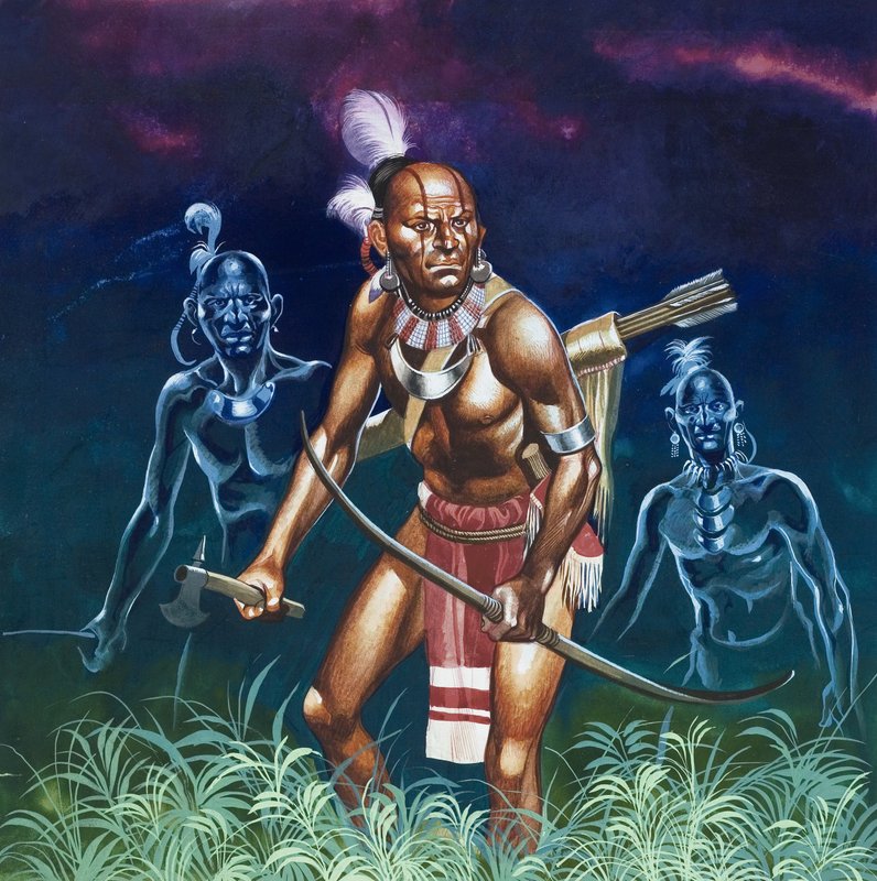 Cuando cabalgaba el Hombre Rojo: El Cherokee de Ron Embleton