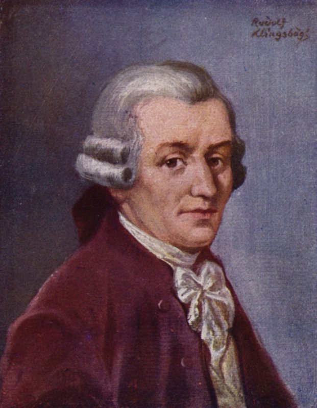 Haydn (litografía en color) de Rudolf Klingsbogl