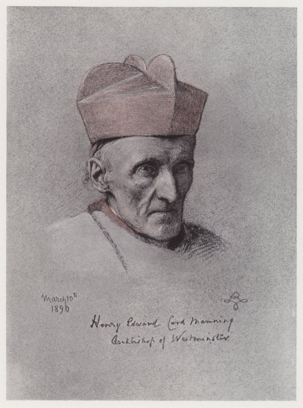Cardenal Manning de Rudolf Lehmann