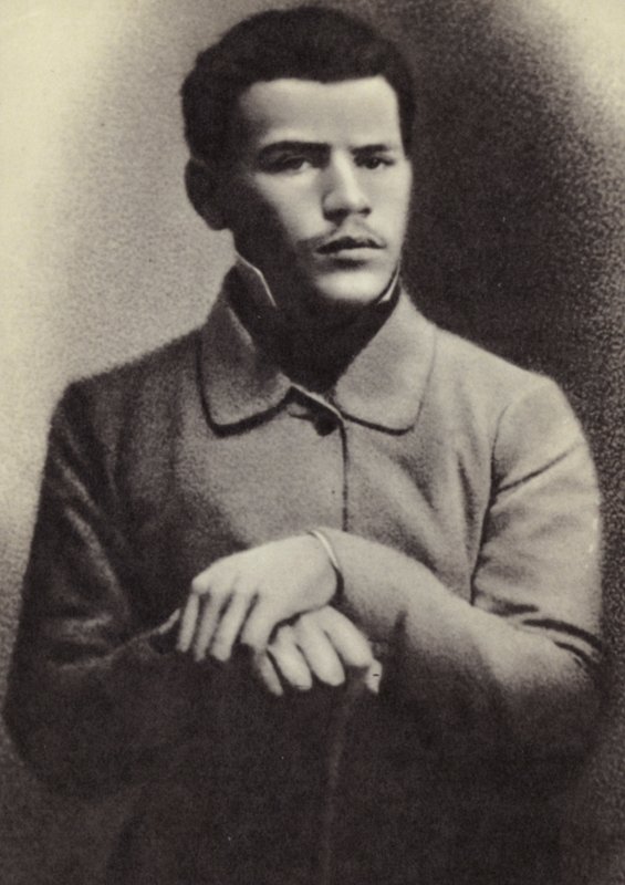 L N Tolstoi, Moscú, 1851 de Russian Photographer
