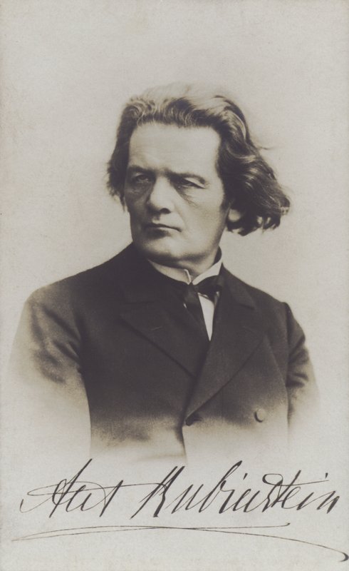 Anton Rubinstein, compositor, director y pianista ruso de Russian Photographer (after)