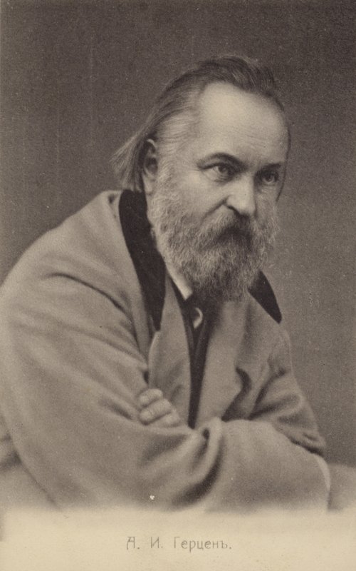 Alexander Herzen (1812-1870), escritor y pensador ruso de Russian Photographer