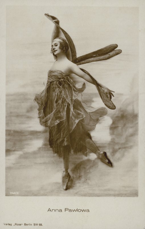 Anna Pavlova, primera bailarina rusa de Russian Photographer