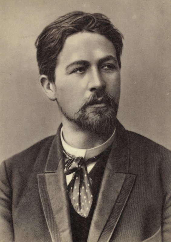 Anton Chekhov (1860-1904), dramaturgo y cuentista ruso, 1893 de Russian Photographer