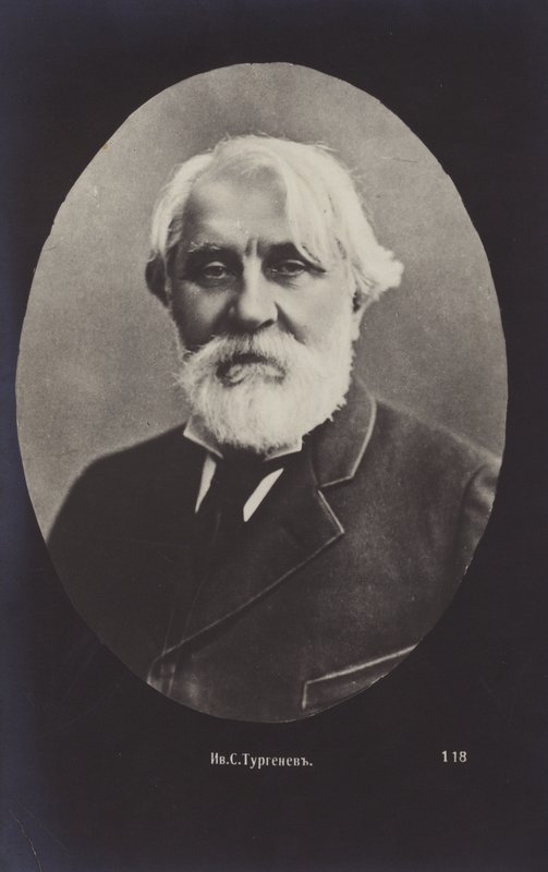 Ivan Turgenev (1818-1883), novelista, cuentista y dramaturgo ruso de Russian Photographer
