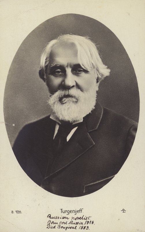 Ivan Turgenev (1818-1883), novelista, cuentista y dramaturgo ruso de Russian Photographer