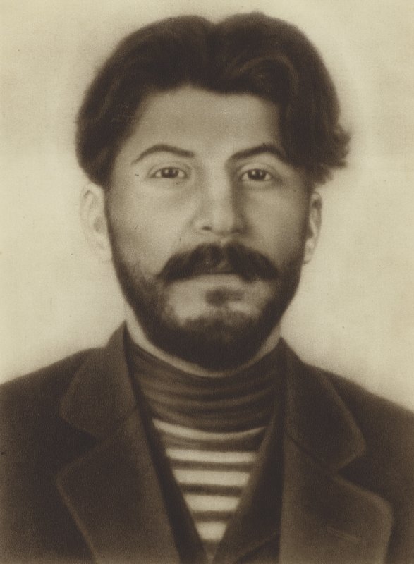 Joseph Stalin, líder soviético, de joven de Russian Photographer