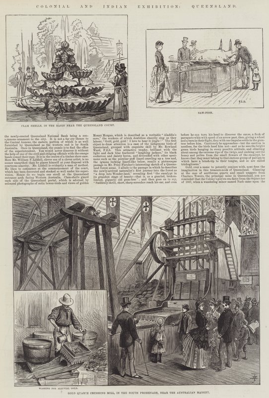 Exposición Colonial e India, Queensland de S.T. Dadd