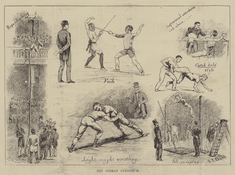 El Gimnasio Alemán de S.T. Dadd