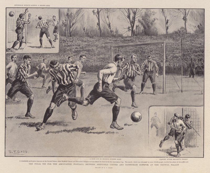 La final de la asociación de fútbol de S.T. Dadd