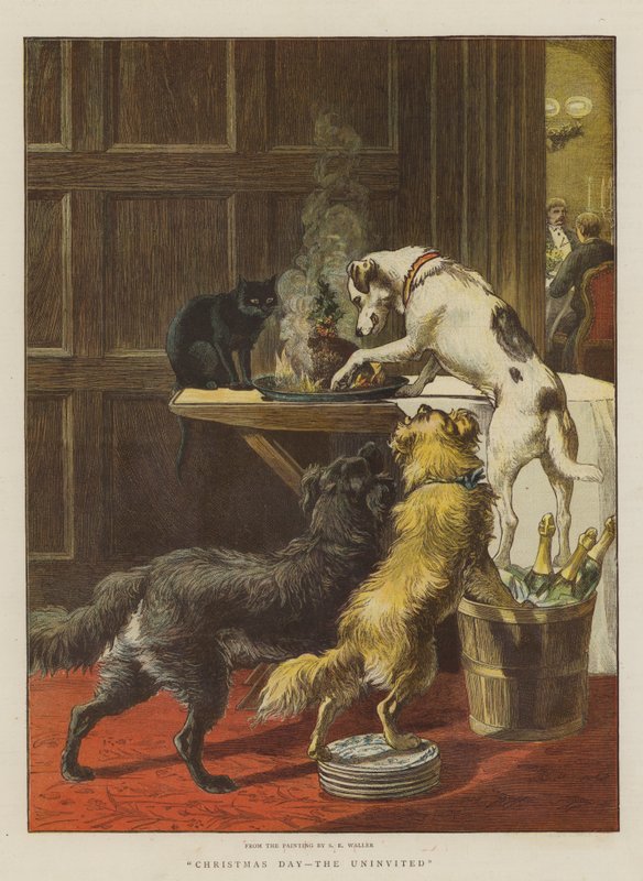 Día de Navidad, los no invitados de Samuel Edmund Waller