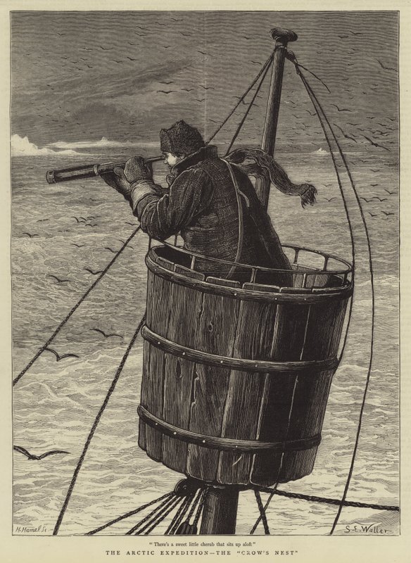 La Expedición Ártica, el Nido del Cuervo de Samuel Edmund Waller