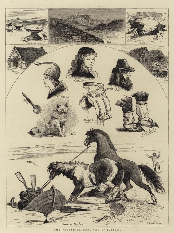 El festival milenario en Islandia de Samuel Edmund Waller