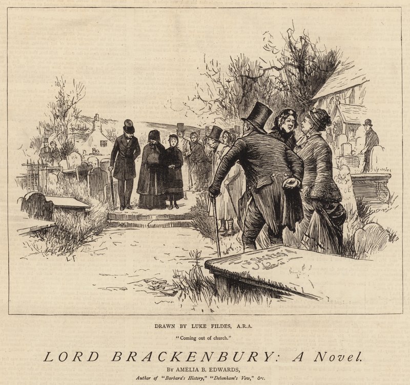 Lord Brackenbury, una novela de Samuel Luke Fildes