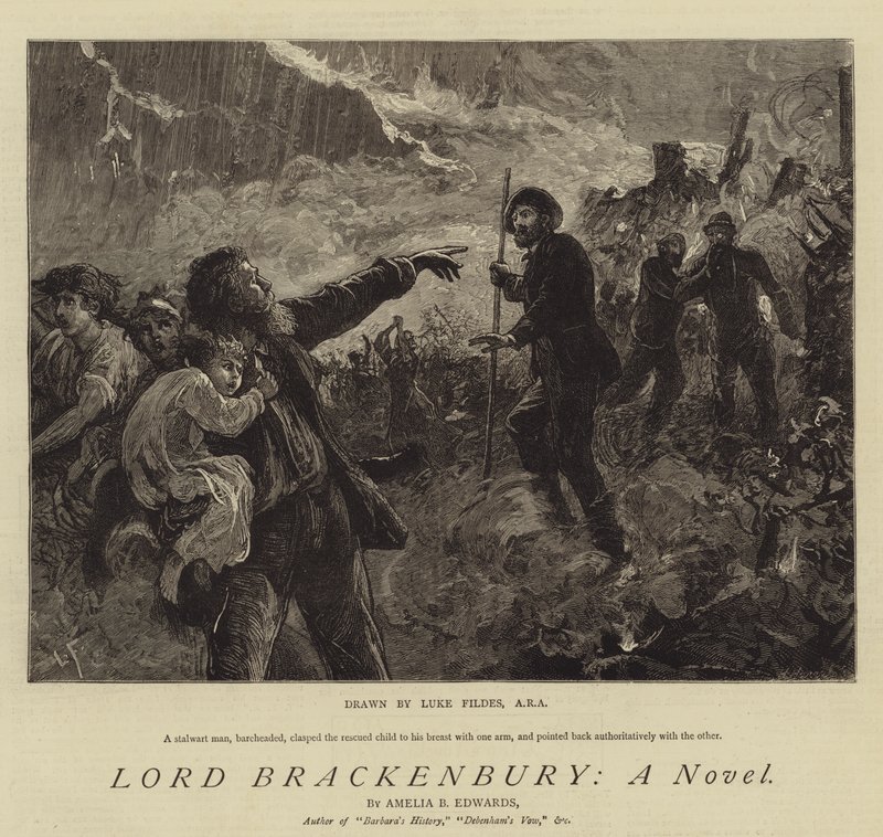 Lord Brackenbury, una novela de Samuel Luke Fildes