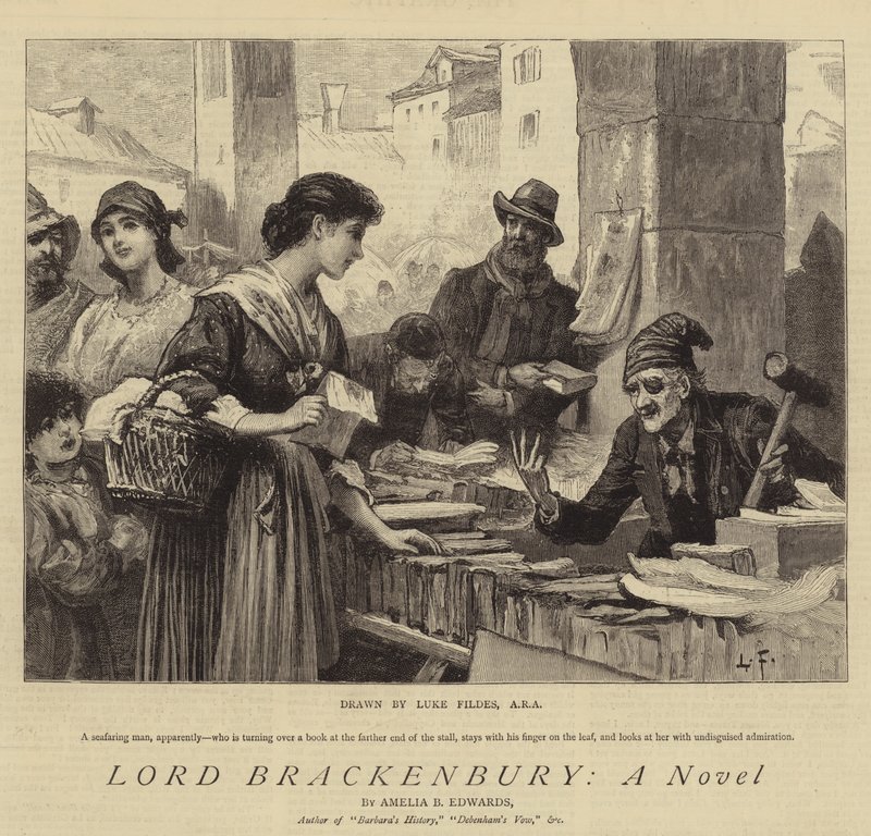 Lord Brackenbury, una novela de Samuel Luke Fildes