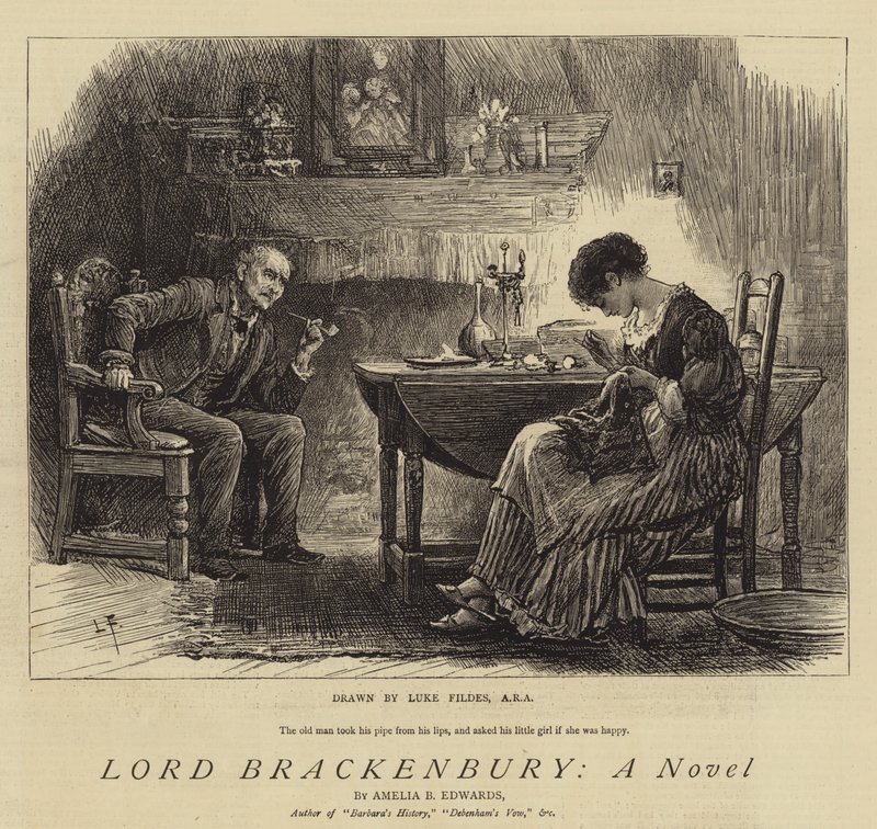 Lord Brackenbury, una novela de Samuel Luke Fildes