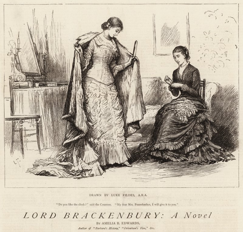 Lord Brackenbury, una novela de Samuel Luke Fildes