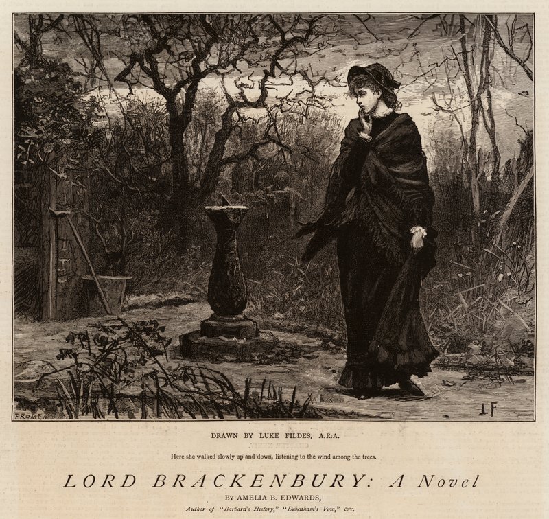 Lord Brackenbury, una Novela de Samuel Luke Fildes