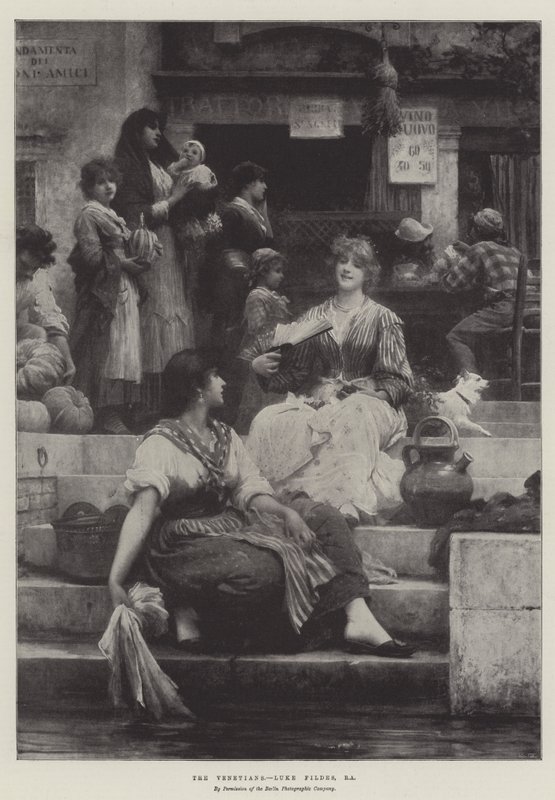Los venecianos de Samuel Luke Fildes