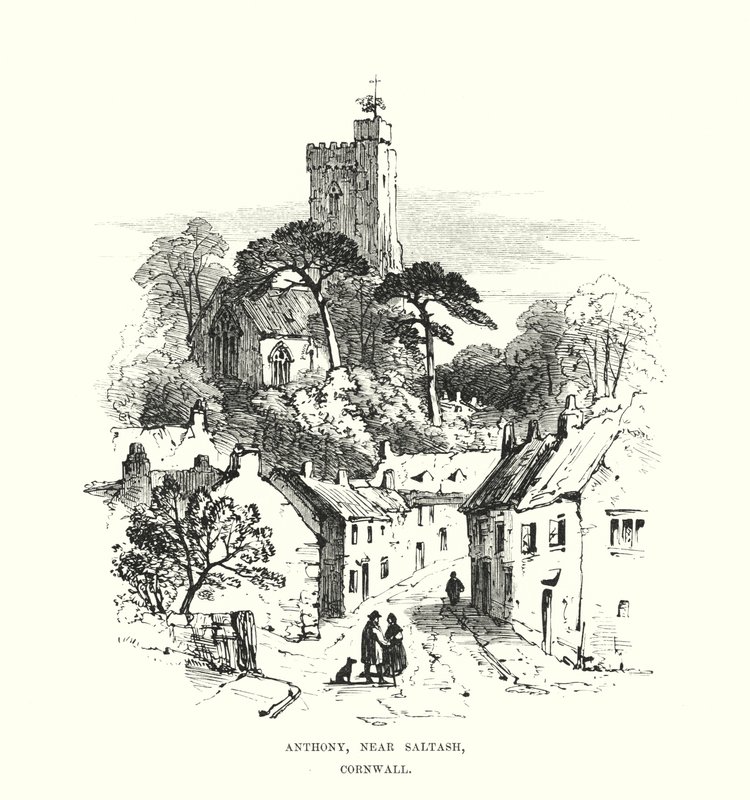 Anthony, cerca de Saltash, Cornwall de Samuel Read