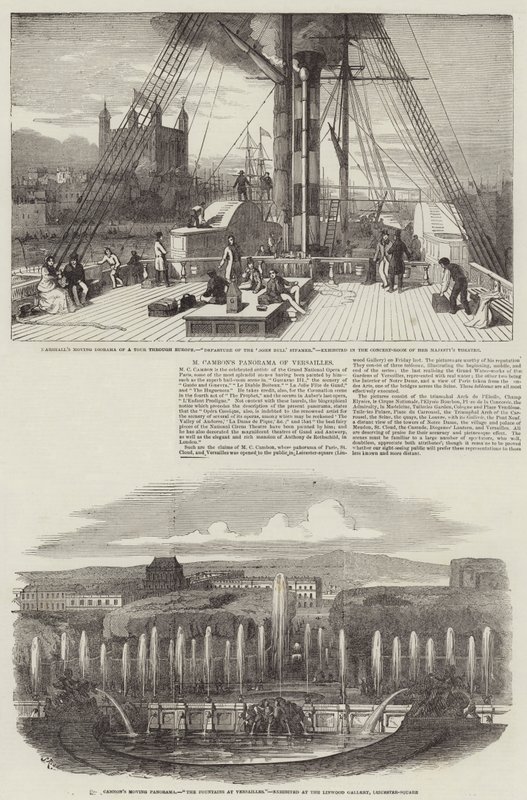 Panorama de Versalles de Cambon de Samuel Read
