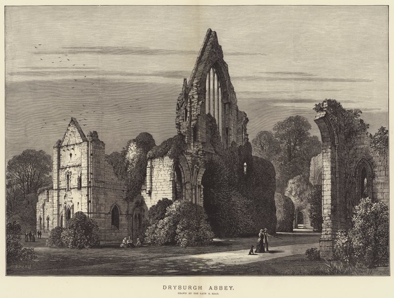 Abadía de Dryburgh de Samuel Read
