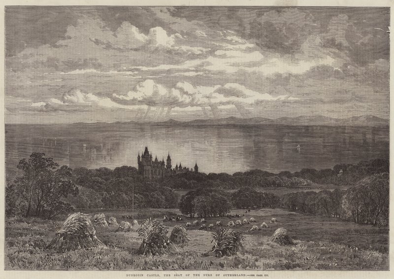 Castillo de Dunrobin, la residencia del Duque de Sutherland de Samuel Read