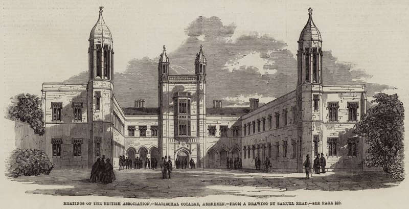 Reuniones de la Asociación Británica, Marischal College, Aberdeen de Samuel Read