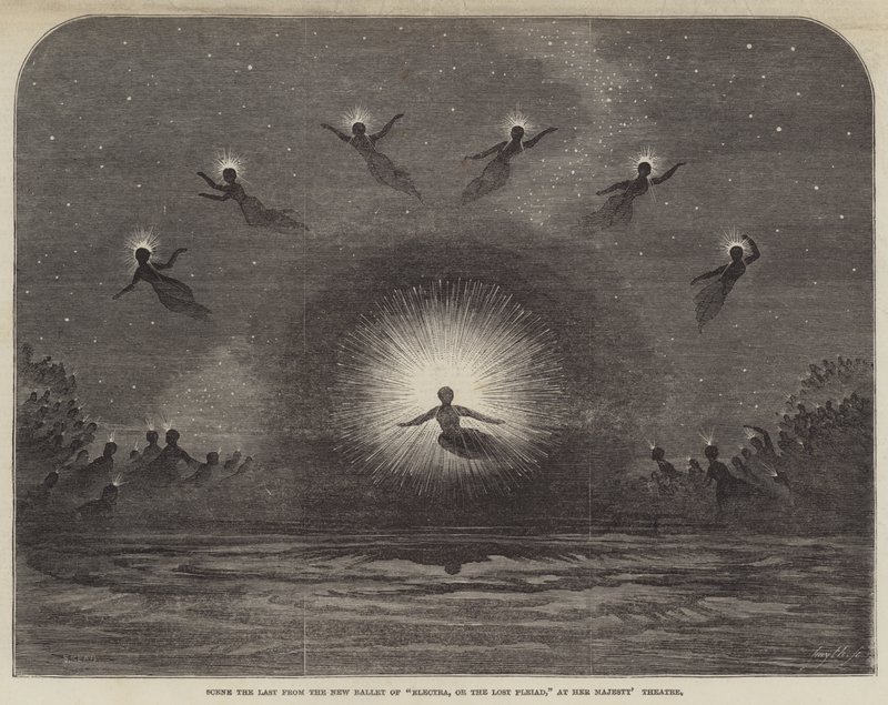 Escena Final del Nuevo Ballet de Electra, o La Pleiade Perdida, en el Teatro de Su Majestad de Samuel Read