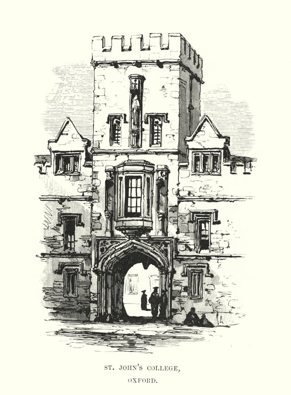 St Johns College, Oxford de Samuel Read