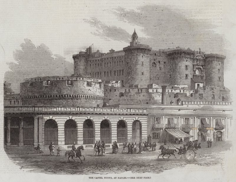 El Castel Nuovo, en Nápoles de Samuel Read