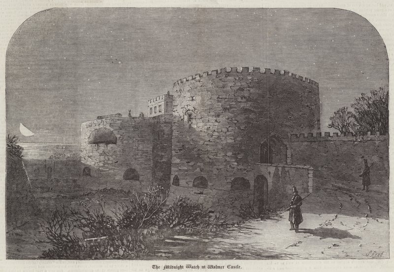 La Guardia Nocturna en el Castillo de Walmer de Samuel Read