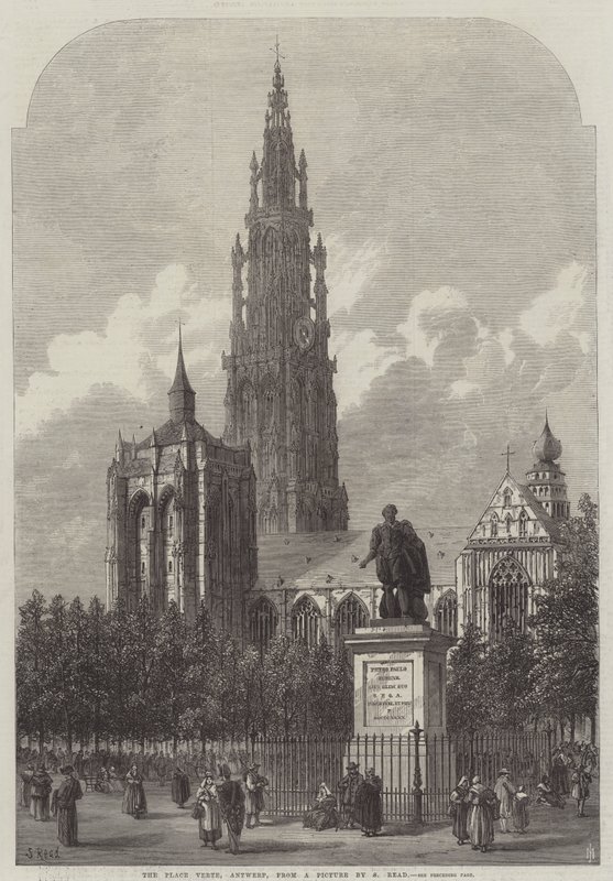 La Place Verte, Amberes de Samuel Read
