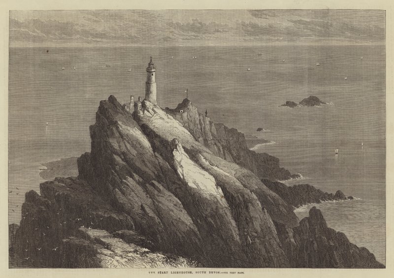 El faro de Start, South Devon de Samuel Read