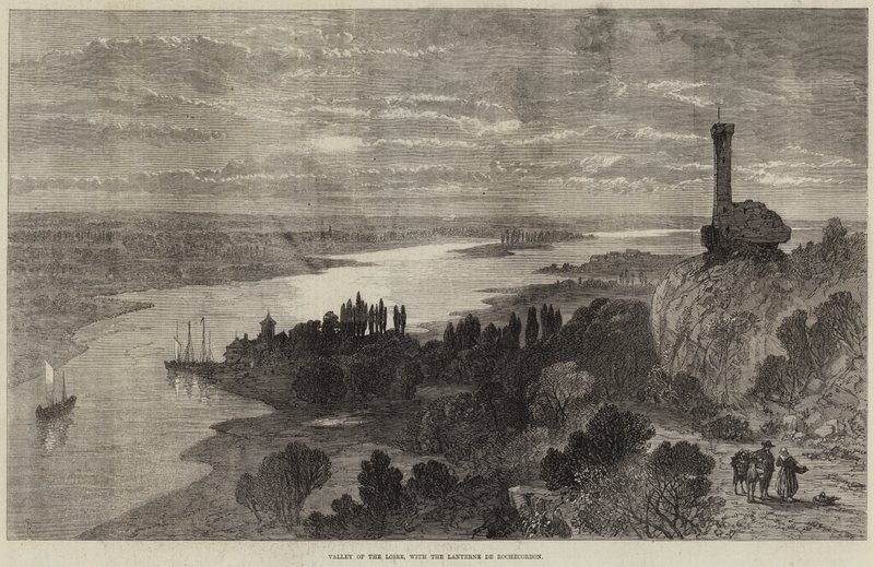 Valle del Loira, con la Lanterne de Rochecorbon de Samuel Read