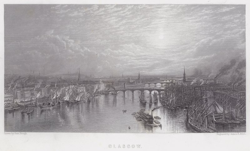 Glasgow (grabado) de Samuel (after) Bough