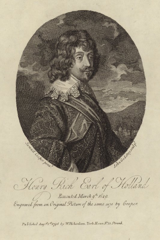 Henry Rich, Conde de Holland de Samuel Cooper